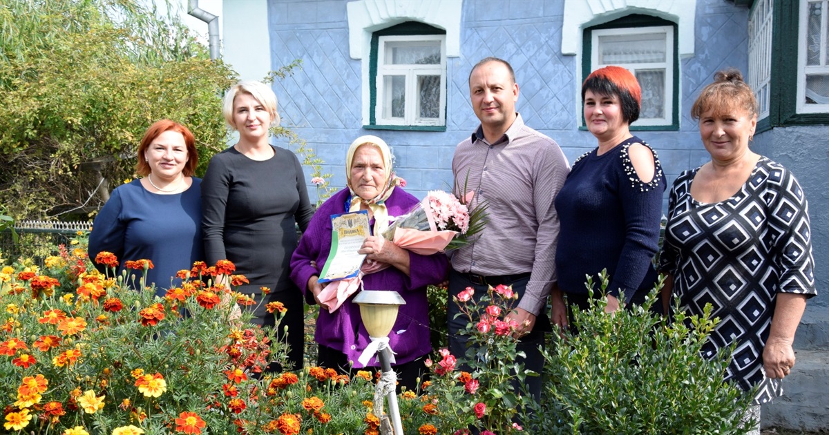 З нагоди 90-ліття привітали сивочолих ювілярів Жмеринської громади