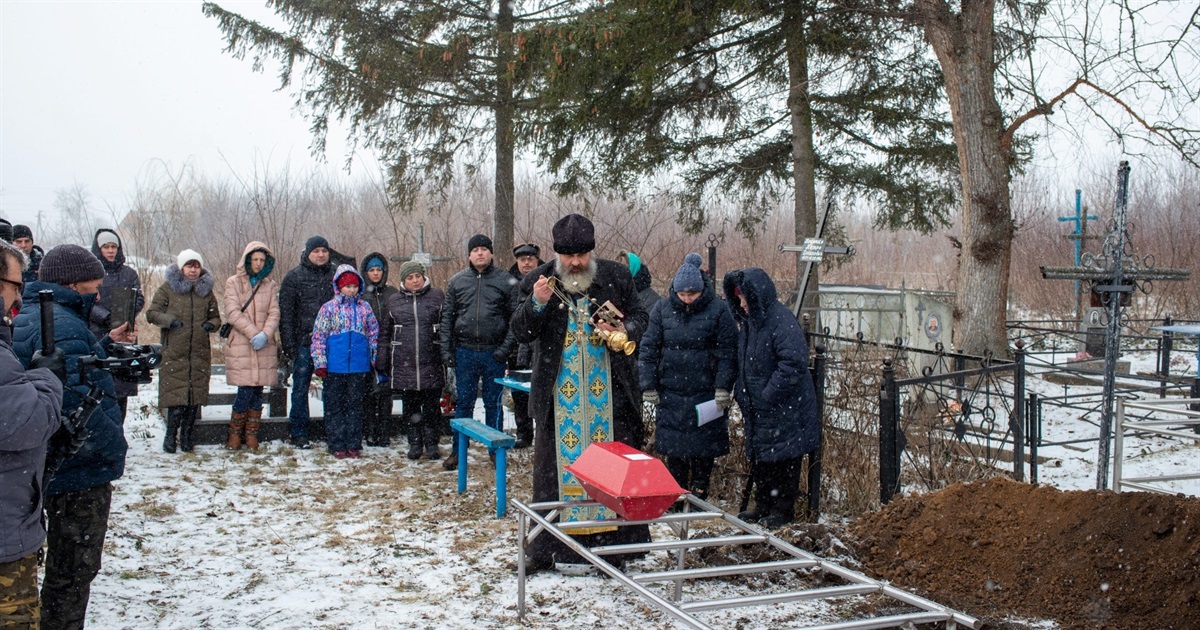 У Кожанці перепоховали солдата Другої світової війни