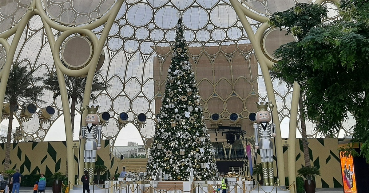 Expo City Dubai перетворився на Різдвяну країну чудес Winter City