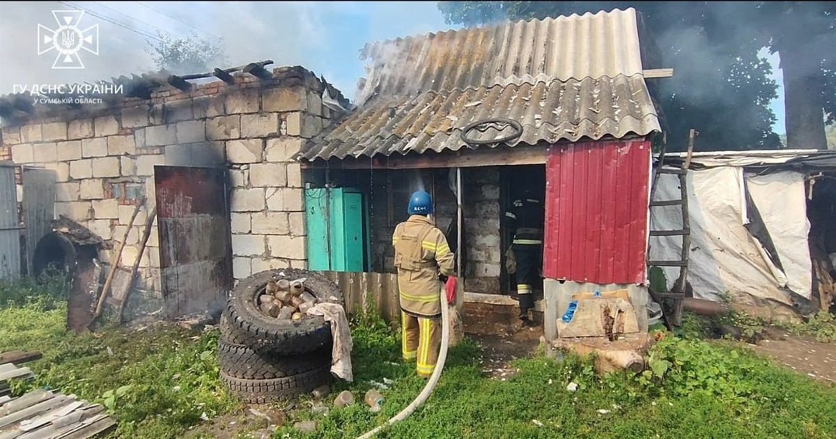 У Цимбалівці рятувальники боролись із пожежею: горіло авто та гараж