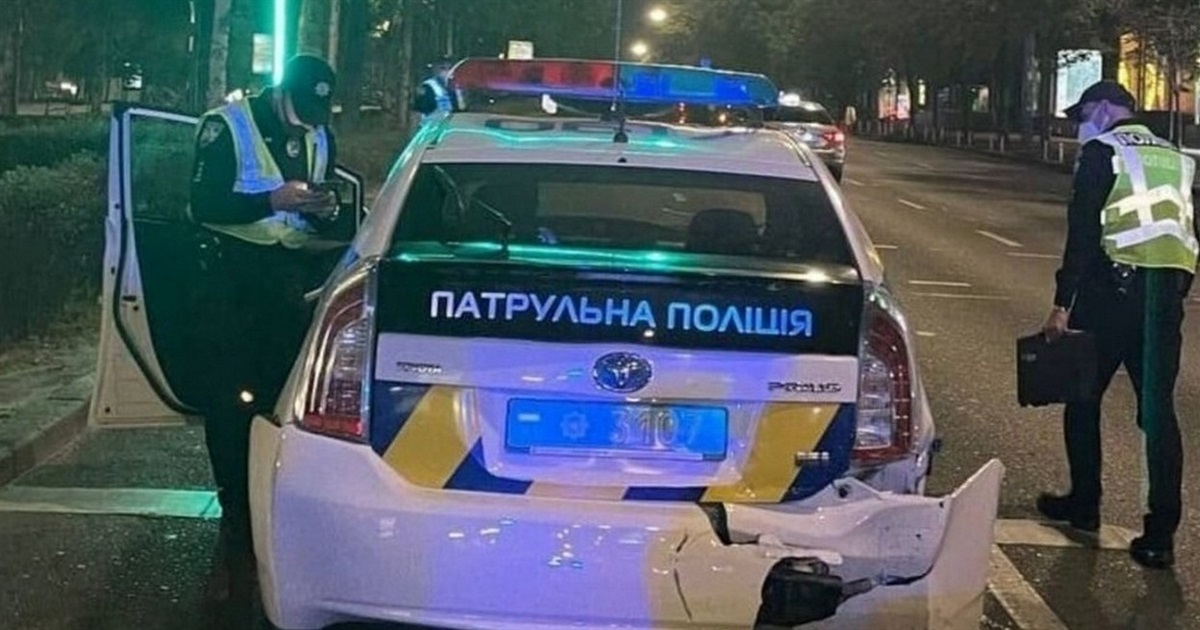 В Ізмаїлі в ДТП потрапив автомобіль поліції