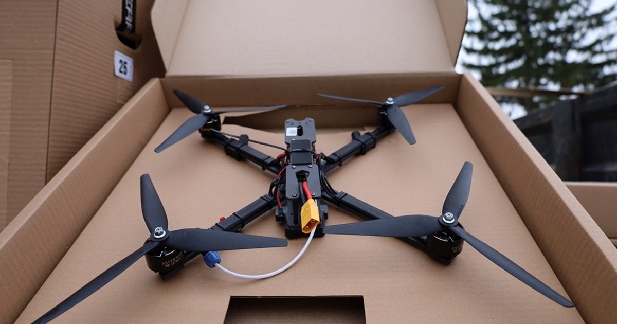 Звягеляни передали дрони для 30-ї окремої механізованої бригади