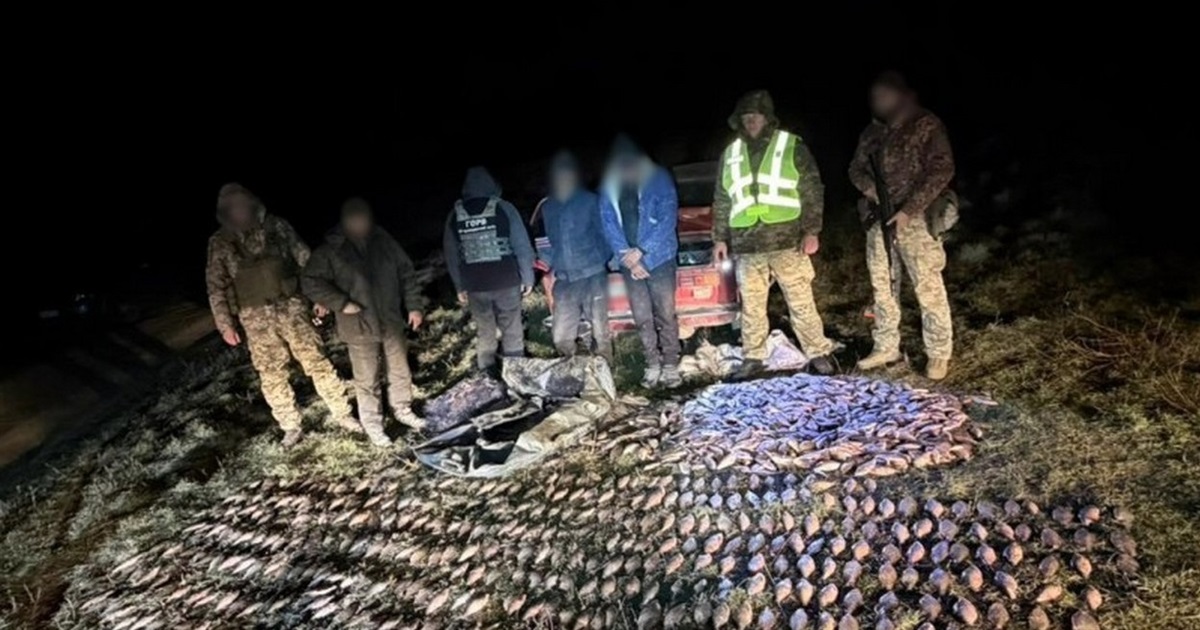 На озері Ялпуг спіймали браконьєрів з уловом на майже 2.5 мільйони гривень