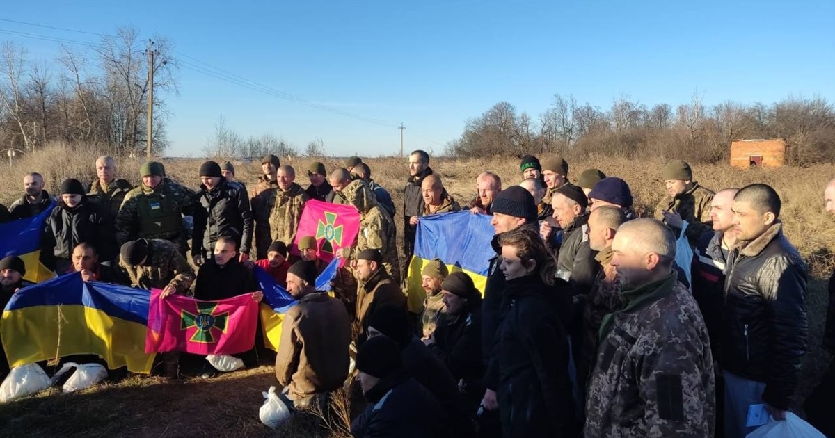 Наші вдома: 6 грудня з російського полону повернулися 60 військовослужбовців