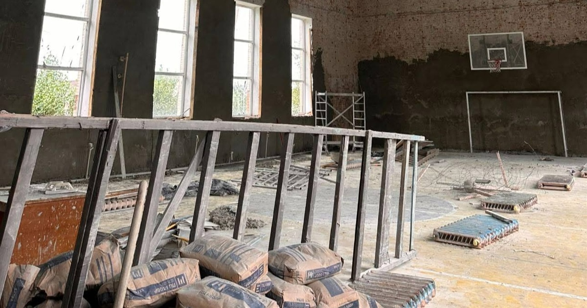 У Жмеринці ремонтують ще одну спортивну залу для вихованців ДЮСШ