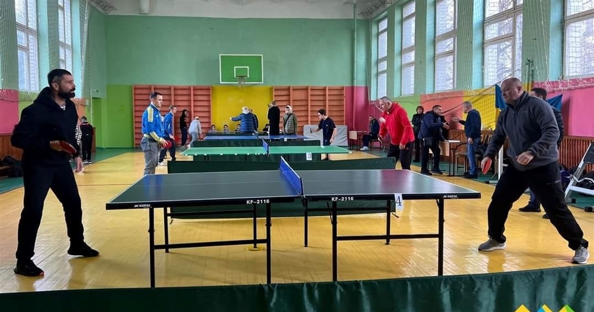 Звягельські ветерани війни перемогли на чемпіонаті Житомирської області з настільного тенісу