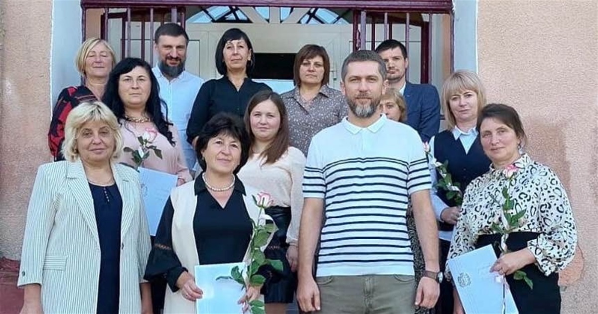 Голова обласної ради Олексій Бойко привітав педагогів Хлівищенської школи