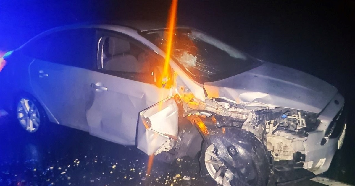 Водійка не впоралася з керуванням і врізалася у електроопору в Переяславі: хроніка поліції