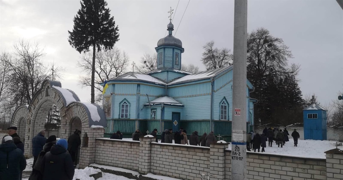 У лютому дві релігійні громади на Звягельщині вийшли зі складу московського патріархату