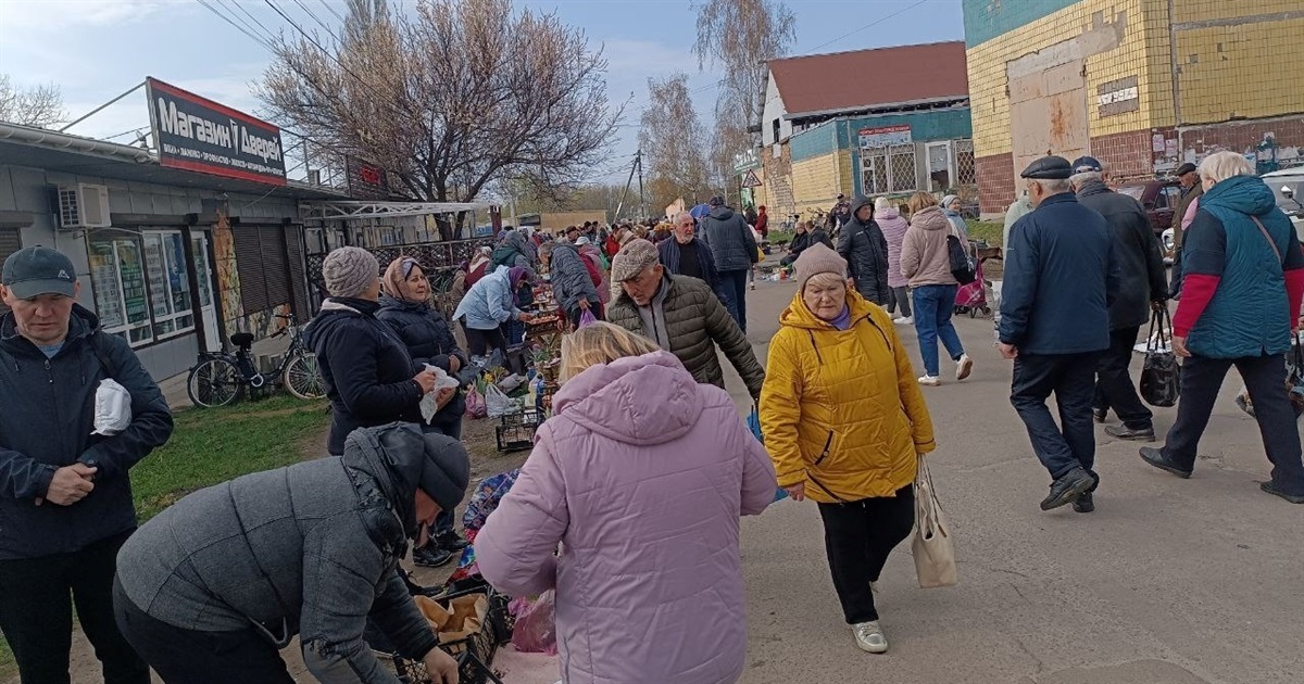 На базарі в Переяславі перед Великоднем яйця продавали по 70 гривень