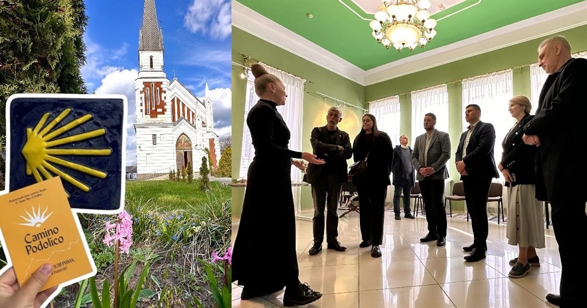 У Жмеринці з візитом Президент Європейської Федерації Шляху святого Якова Ільдефонсо де ла Кампа