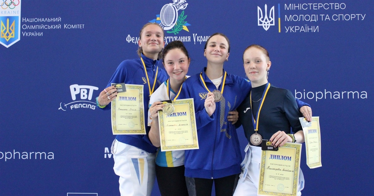 Нетішинські фехтувальники здобули перемогу у Всеукраїнському турнірі