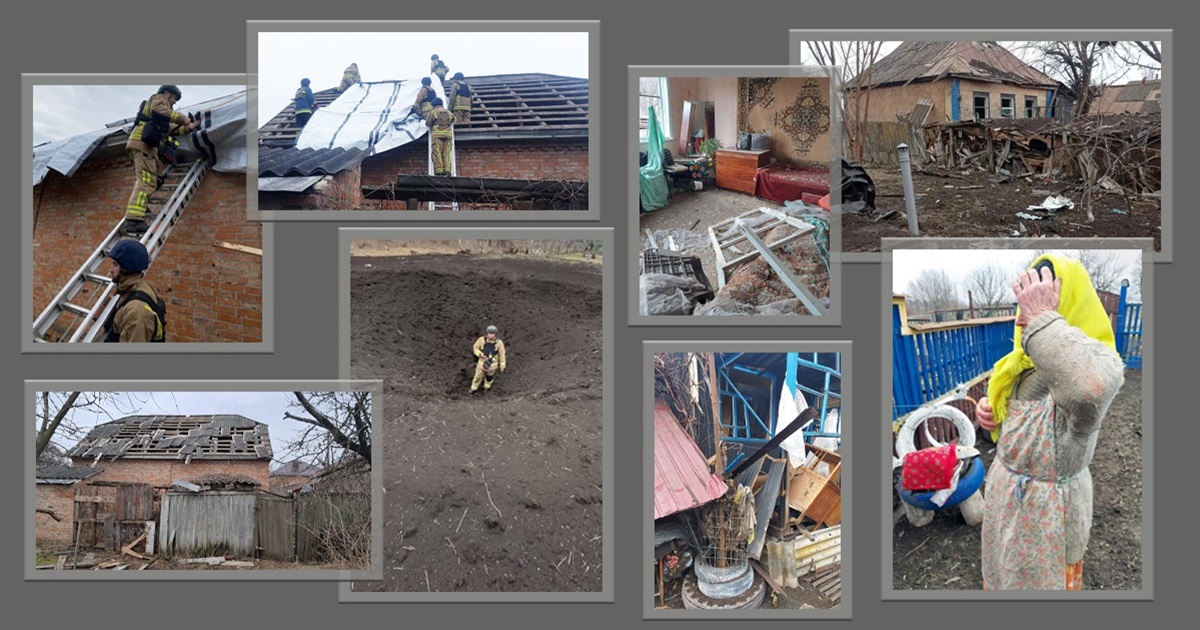 Обстріли Білопільщини за минулий тиждень: багато пошкоджень, є поранені