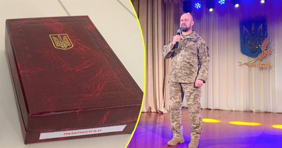 Рідні загиблих Воїнів Костянтина Палатного і Сергія Пирога отримали їхні посмертні нагороди