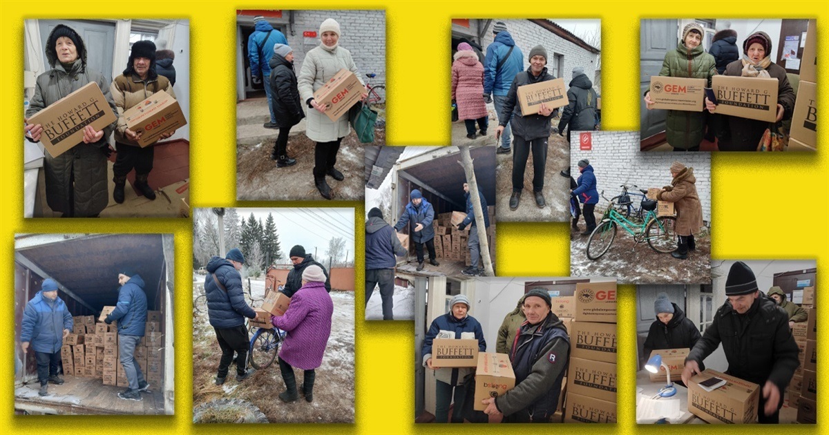 Ворожбянська громада отримала чергову гуманітарну допомогу від благодійників