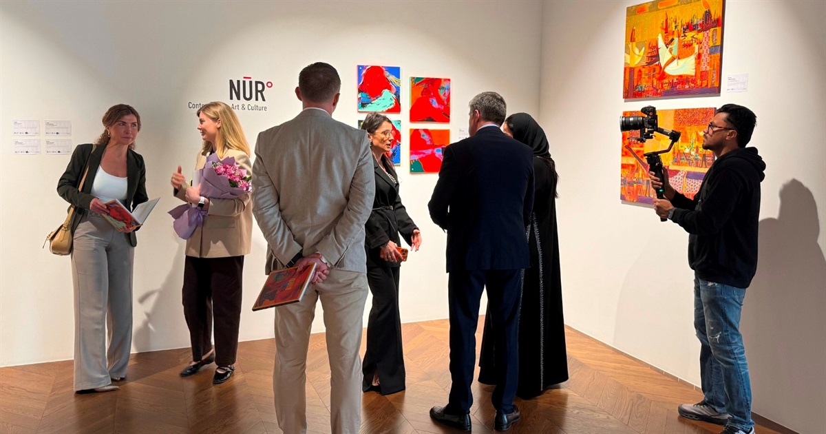 «Птах» як символ свободи та стійкості: у Дубаї відкрили виставку сучасного українського мистецтва