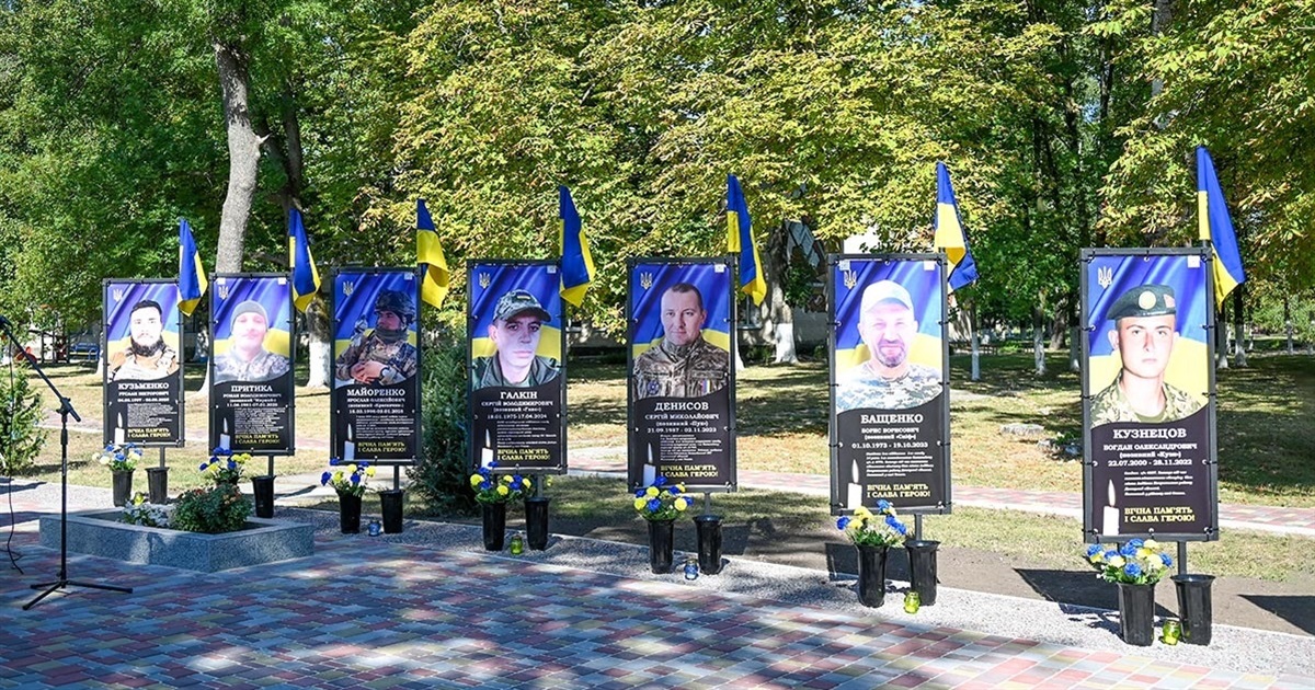 Звели Алею Слави у Ставах: місце, яке нагадуватиме про полеглих Героїв-односельців
