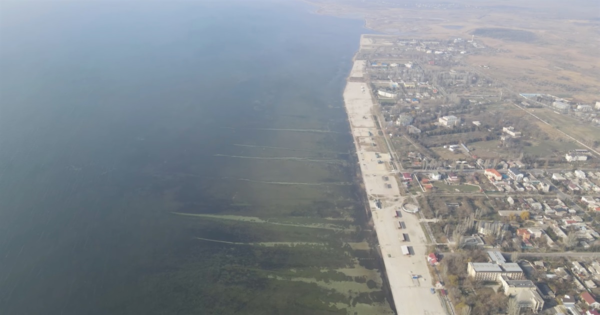 Красивая природа и чистая вода: осенний Скадовск в удивительном видео