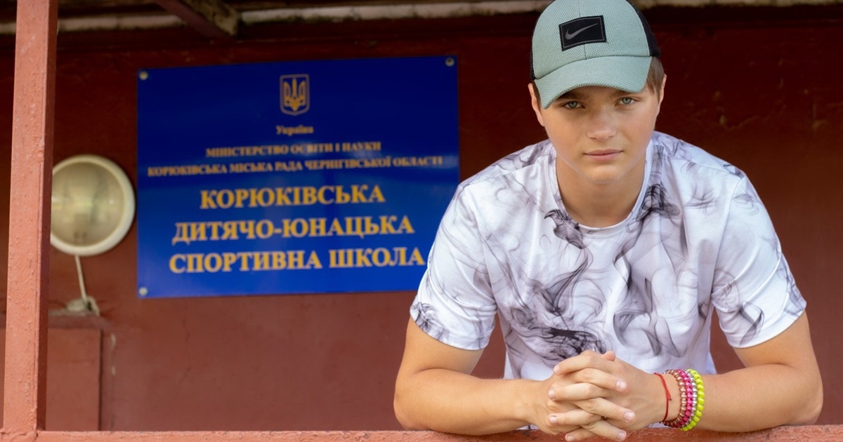 П’ятнадцятирічний легкоатлет Роман Жменьковський із Корюківки став кандидатом у майстри спорту