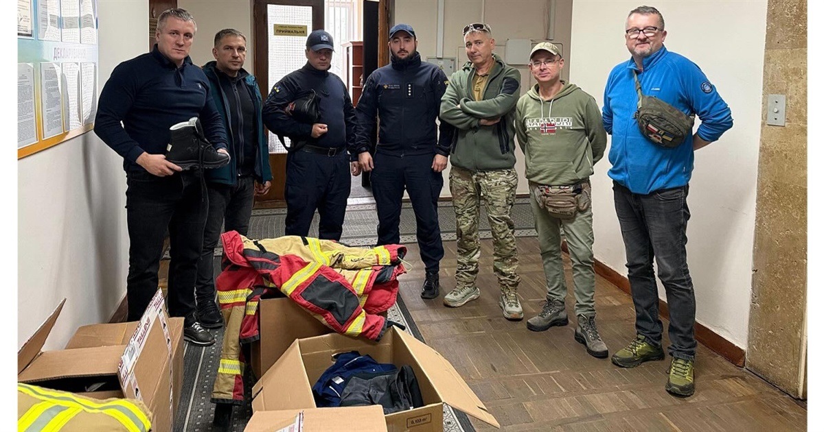 Ворожбянські рятувальники отримали допомогу від благодійників