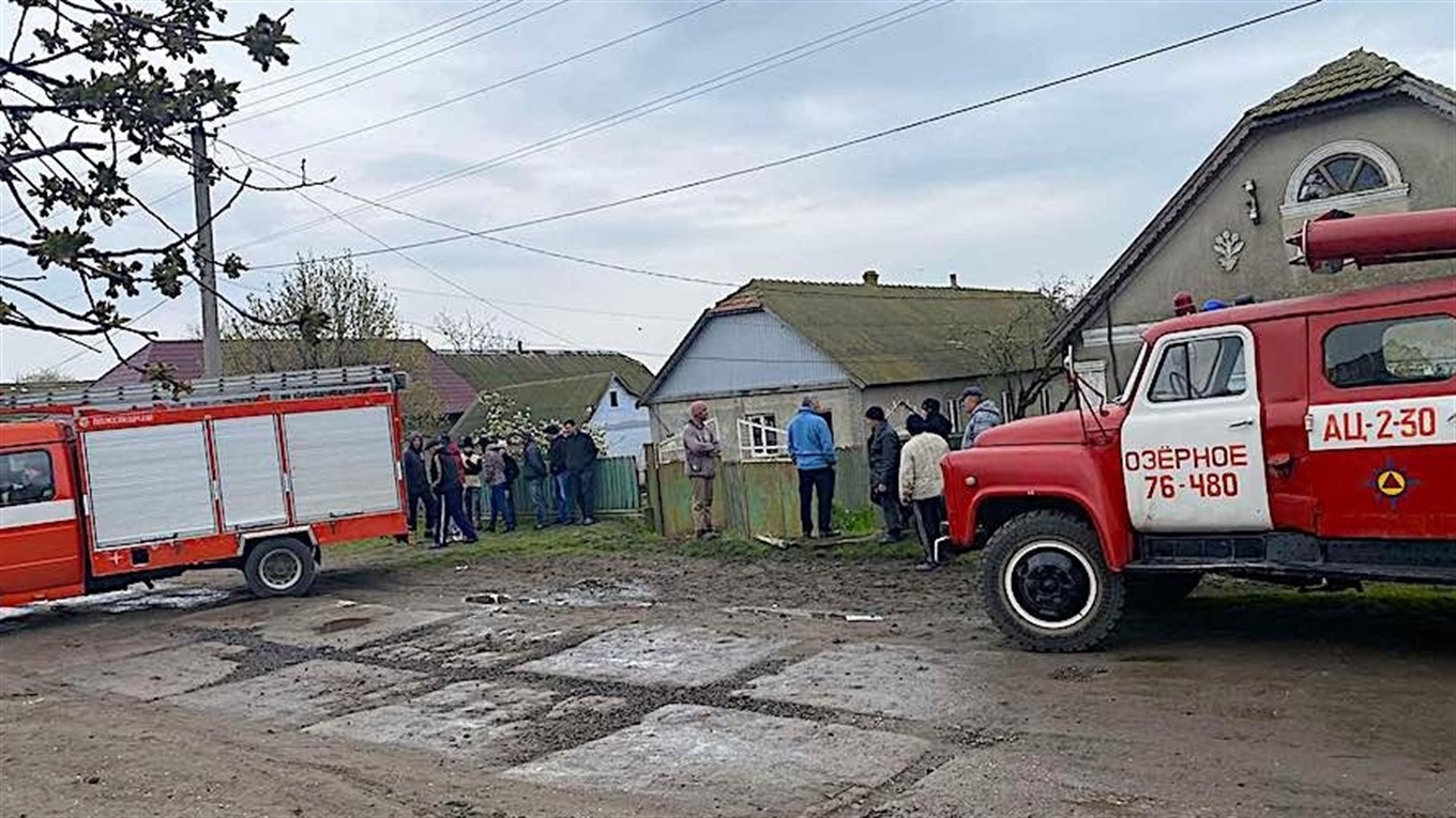 В Озерном пожар: дом спасли, хозяйку - нет