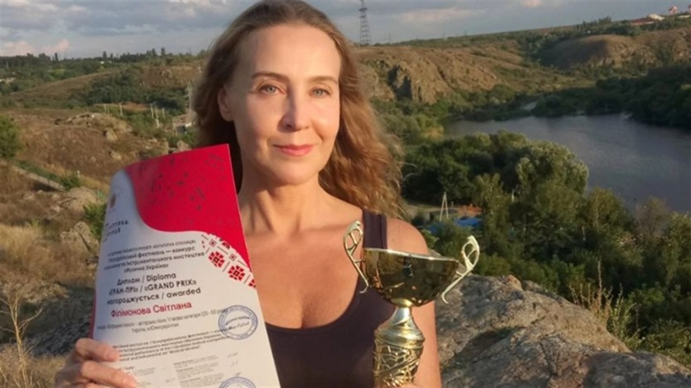 Южноукраїнка Світлана Філімонова здобула найвищу нагороду за виконання авторської пісні на конкурсі