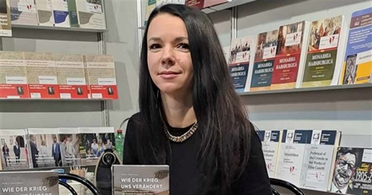 Ольга Волинська видала в Австрії книгу “Як війна нас змінює”. Це свідчення про воєнні злочини росіян