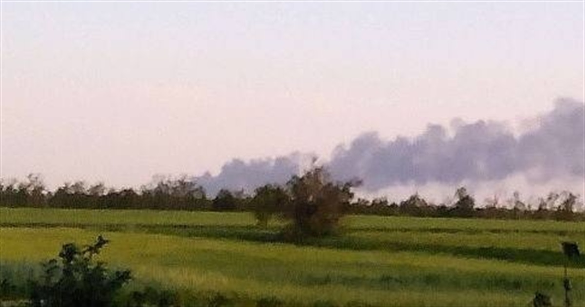 Бавовна на полігоні Вагнера під Бердянськом