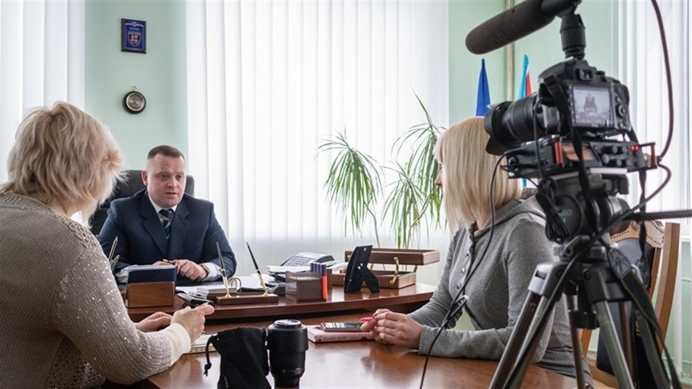 5 запитань до керівника поліції у Жмеринці: Анатолій Присяжнюк зустрівся з представниками ЗМІ 