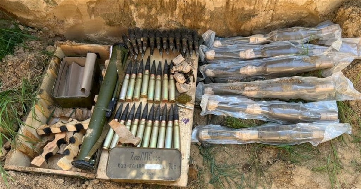 Чернігівська земля все ще "багата" на залишки російської зброї