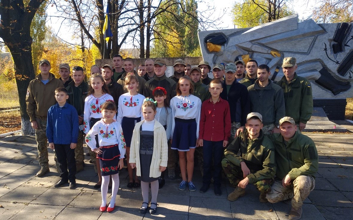 День захисника України відзначали у селах і селищах району (доповнено)