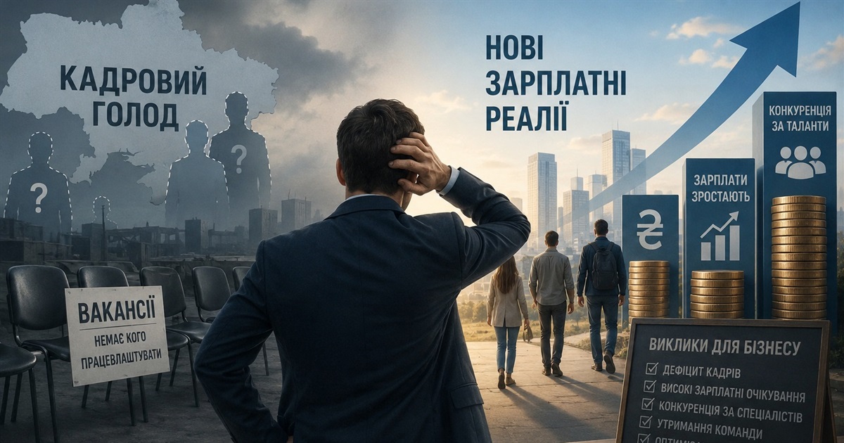 Кадровий голод та нові зарплатні реалії: з якими викликами зараз бореться український бізнес
