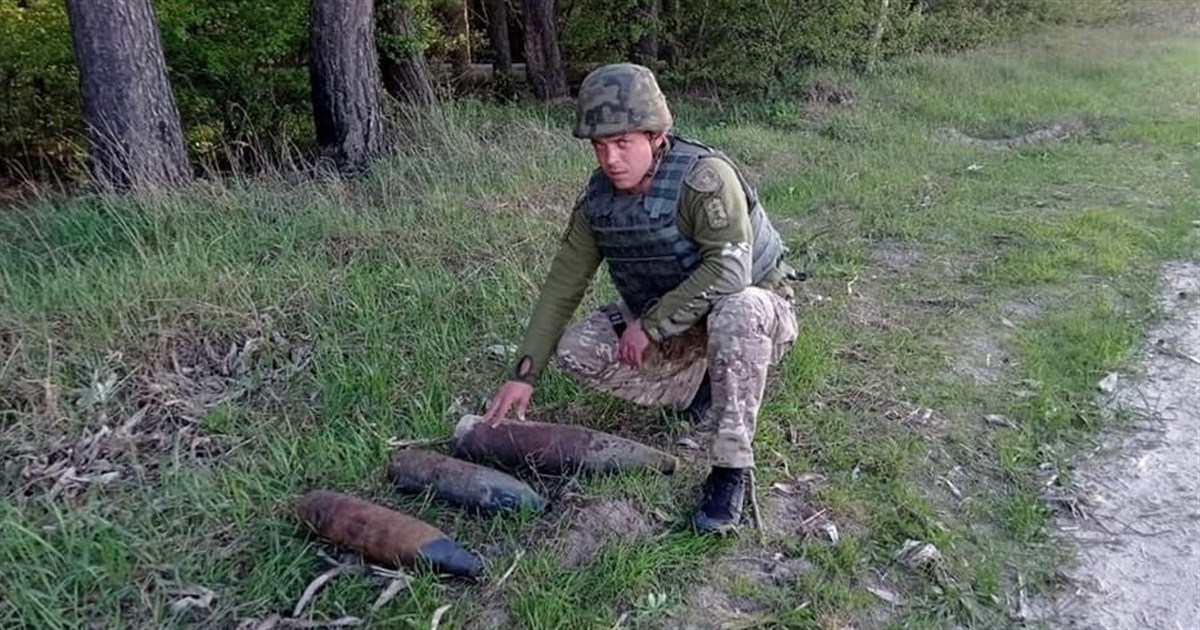На Бориспільщині вибухотехніки продовжують виявляти ворожі снаряди та міни