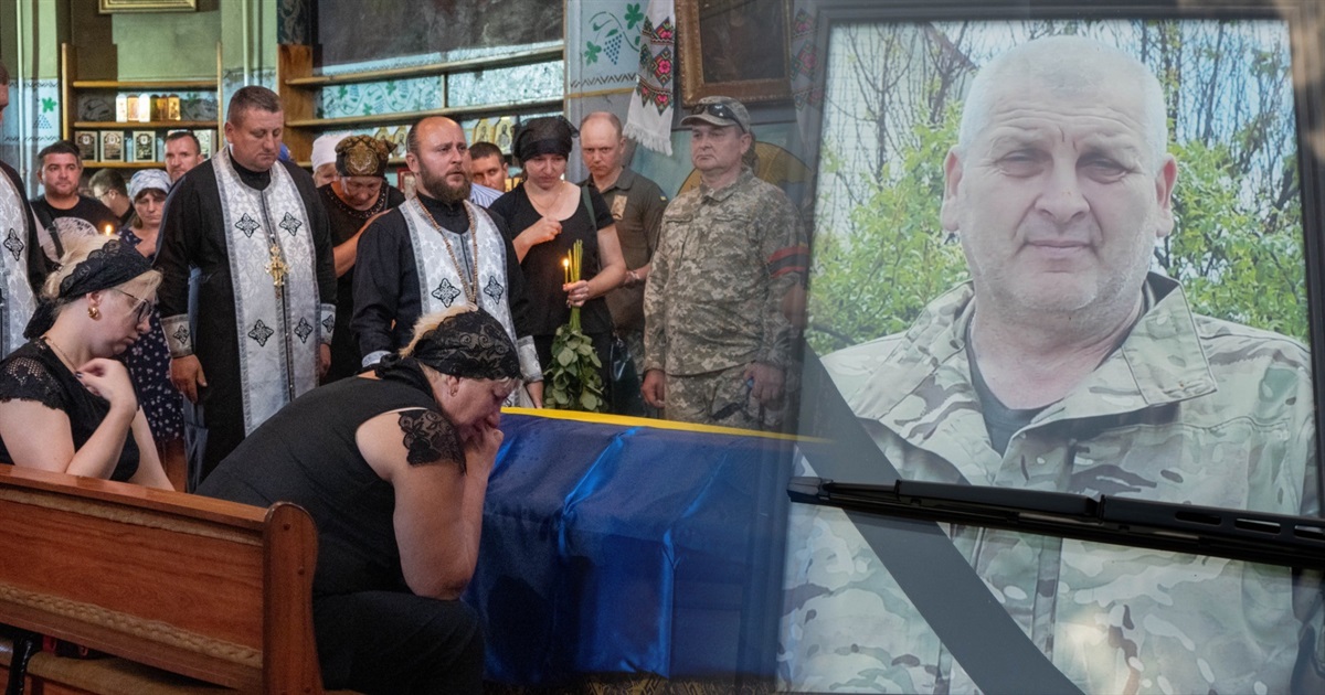 Батьки воїна Юрія Саврася приїхали з Херсонщини побачитися з ним, а син у той день загинув ВІДЕО