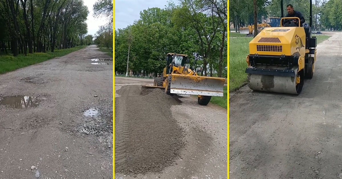 Висипка і ямковий ремонт: у Переяславі розпочали відновлювати дороги