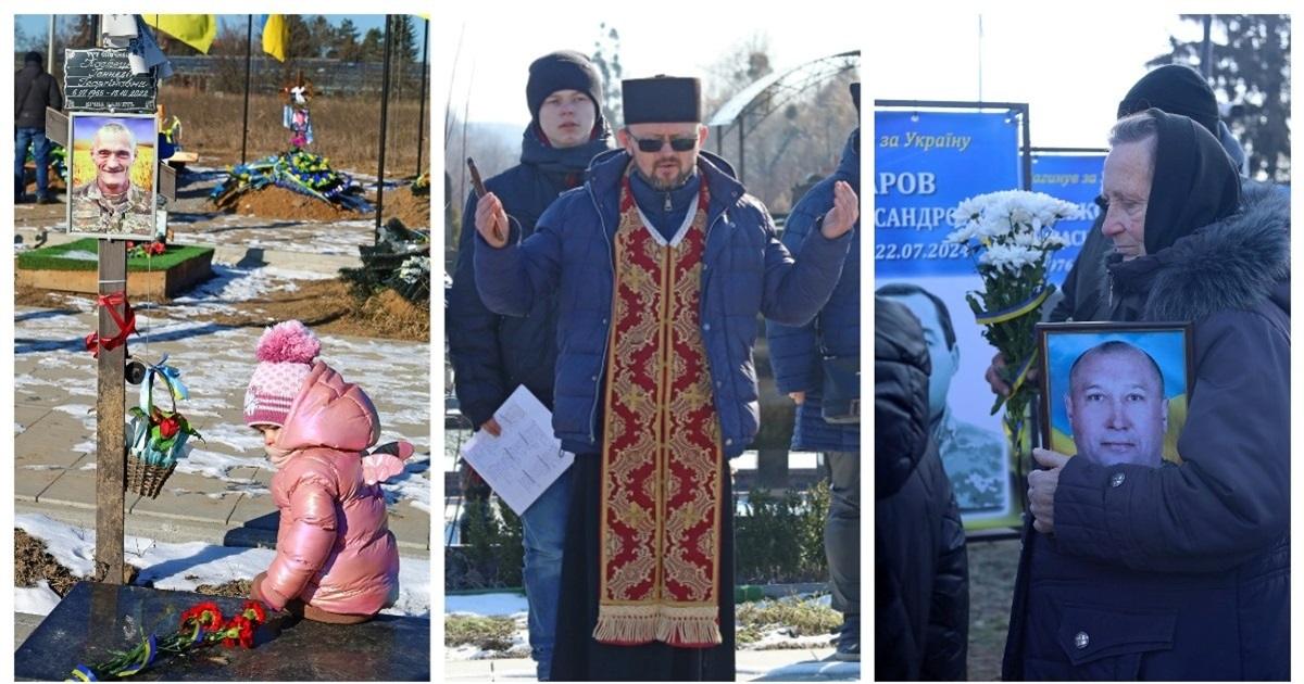 24 лютого у Жмеринці провели спільну молитву на Алеї Героїв і кладовищі