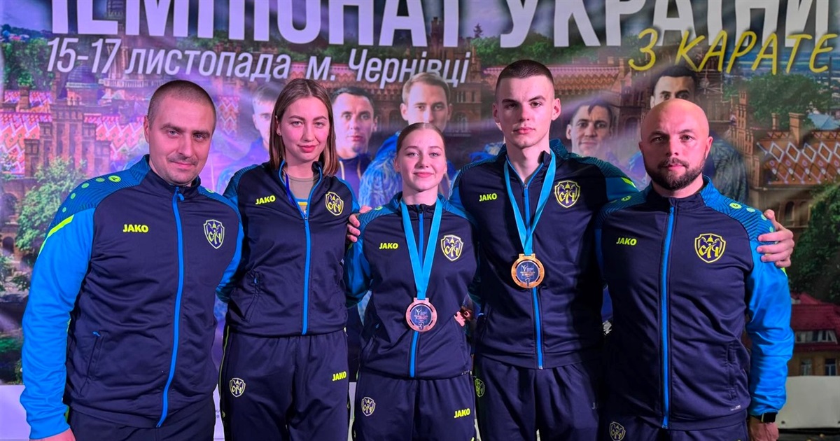 Тріумф на чемпіонаті України з карате: звягеляни здобули золото та бронзу