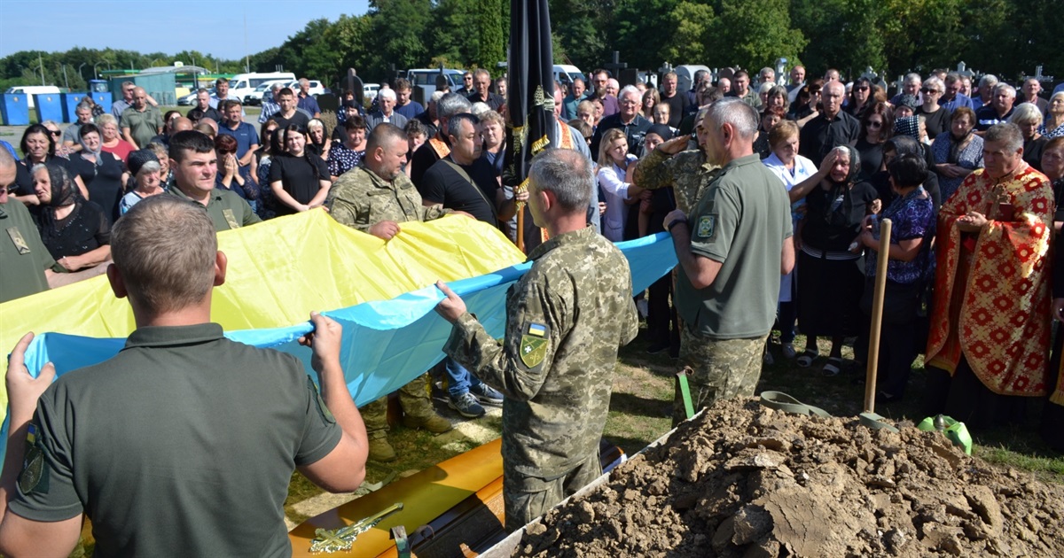 Чортків’яни попрощалися з воїном Цепендою Володимиром (+відео)