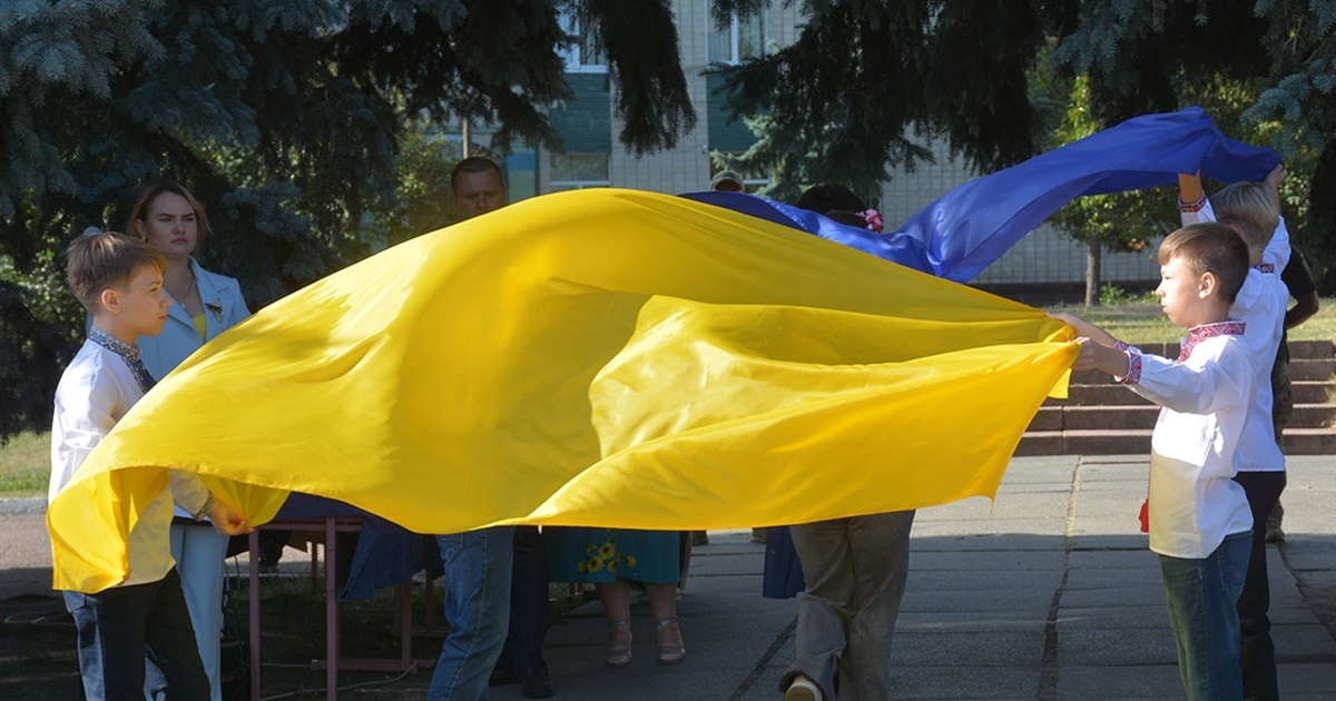 Наш стяг – то гордість України: урочистості в Кагарлику