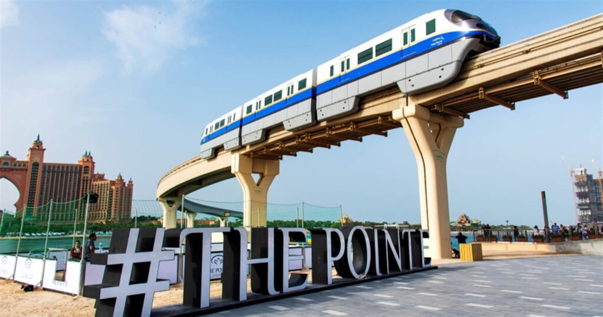 У Дубаї закрили станцію монорельсу The Pointe