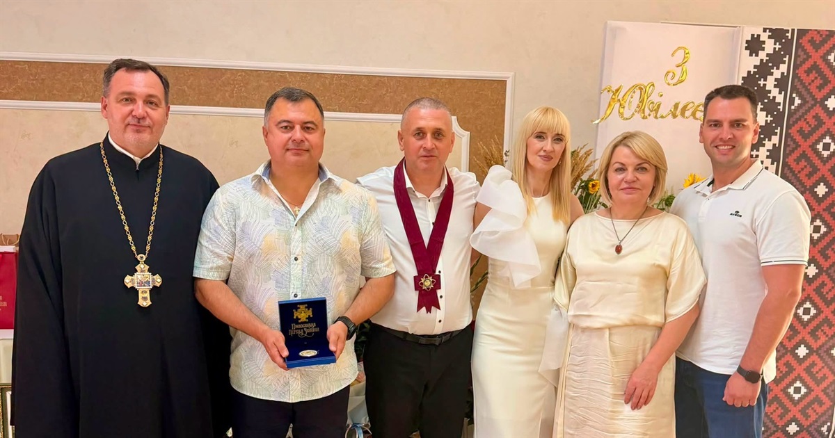 Керівник Чортківської райвійськадміністрації Володимир Шипітко отримав високу церковну відзнаку