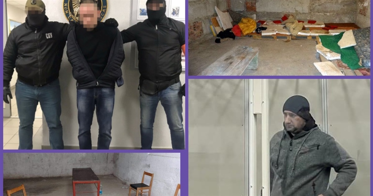 Коменданта катівні “Ізоляція” у Донецьку засудили на 15 років. Що відомо про Дениса Куликовського