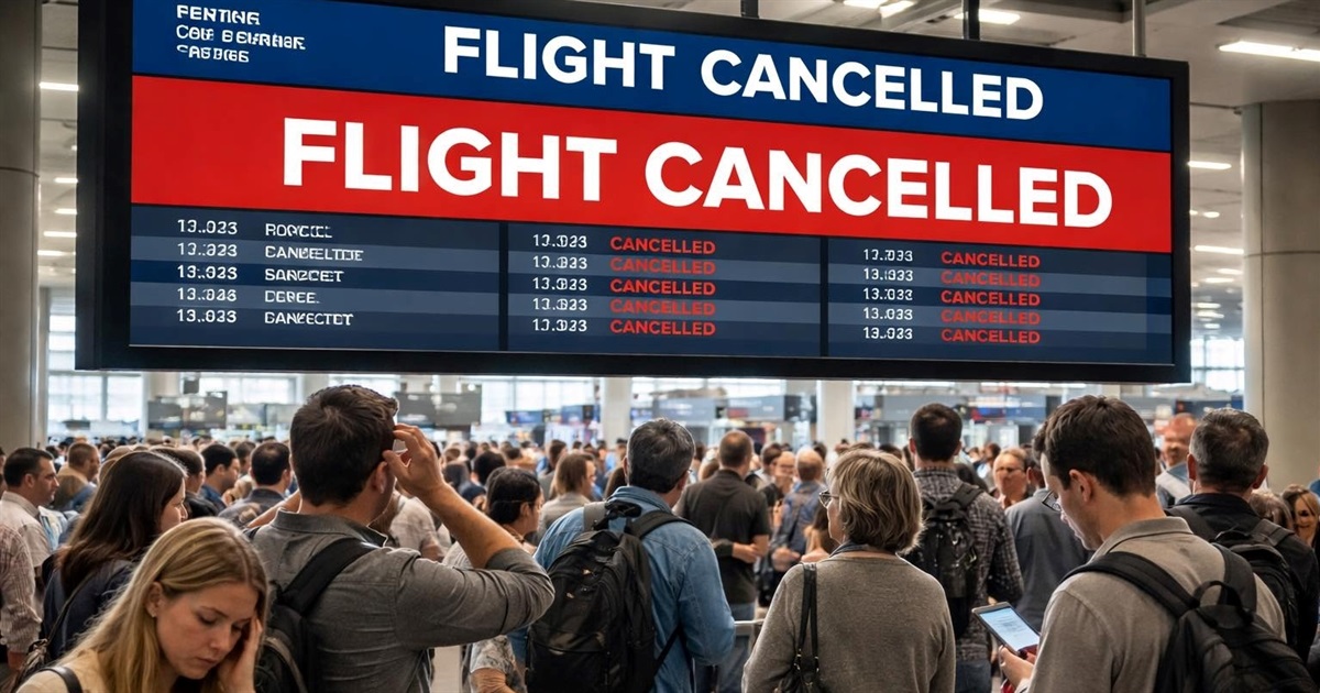 Скасували рейс? Ви маєте право на компенсацію до 600 євро — і ось як її отримати