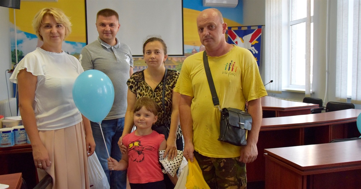 У День народження міста у Жмеринці подарунки вручили багатодітним родинам жмеринчан