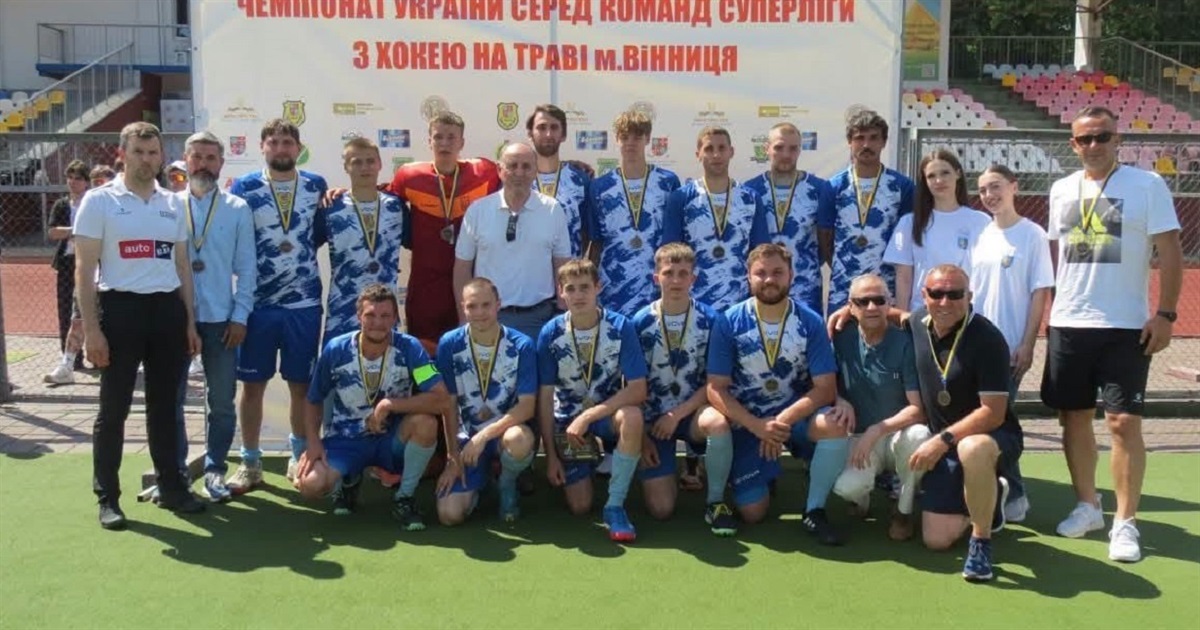Калинівчанин став найкращим нападником чемпіонату України з хокею на траві