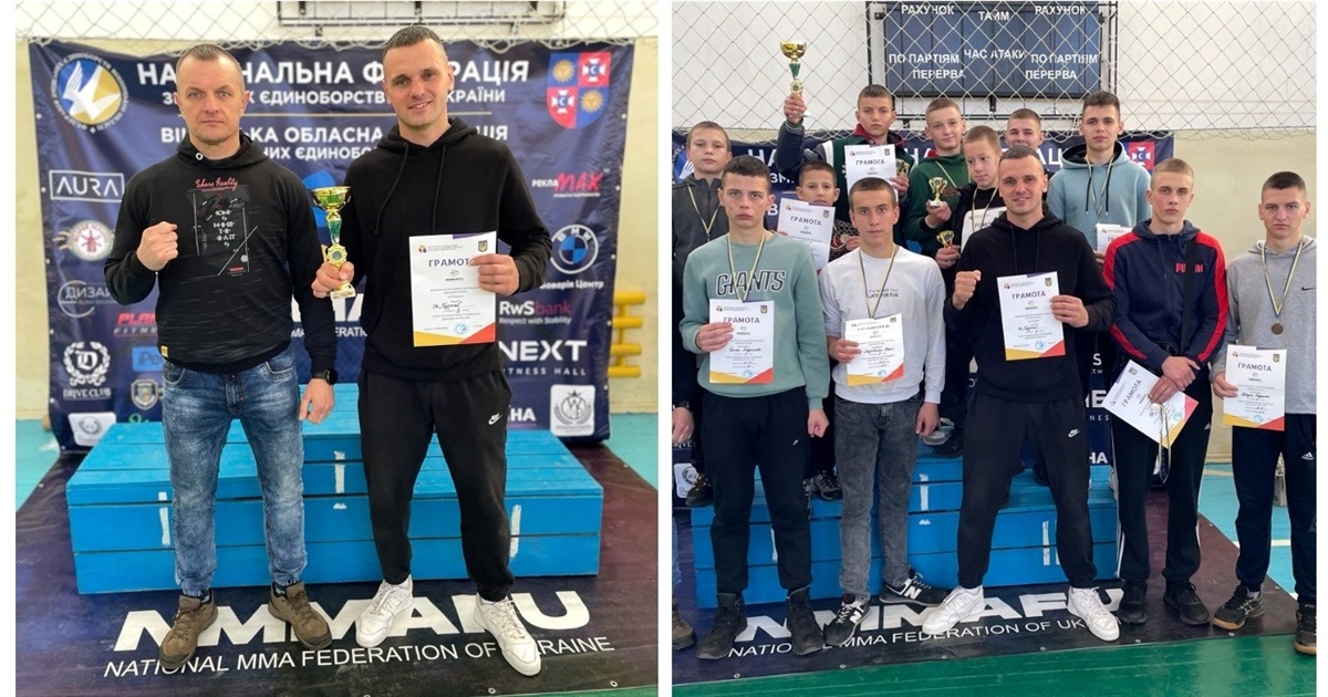 Жмеринчани вибороли бронзу на чемпіонаті Вінницької області зі змішаних єдиноборств