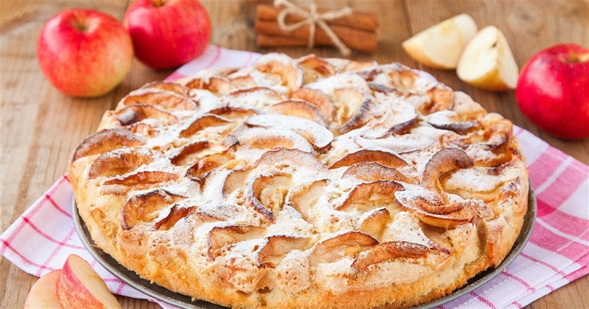 Самый нежный «Польский яблочный пирог»