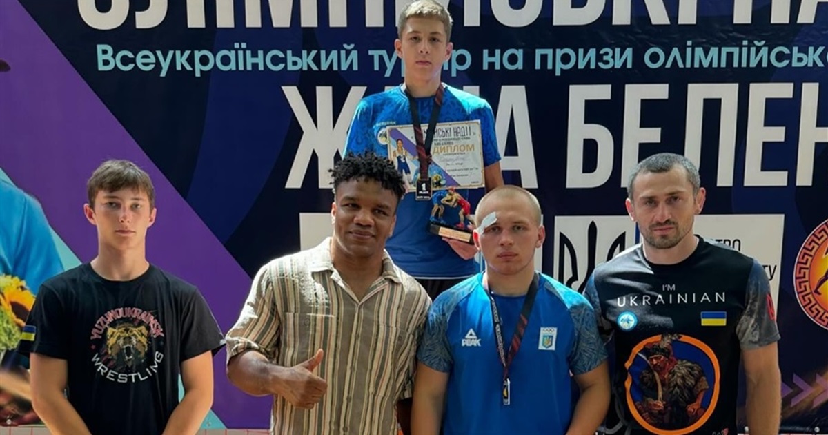 Борець із Южноукраїнська Денис Середін представлятиме Україну на світовій арені в Йорданії