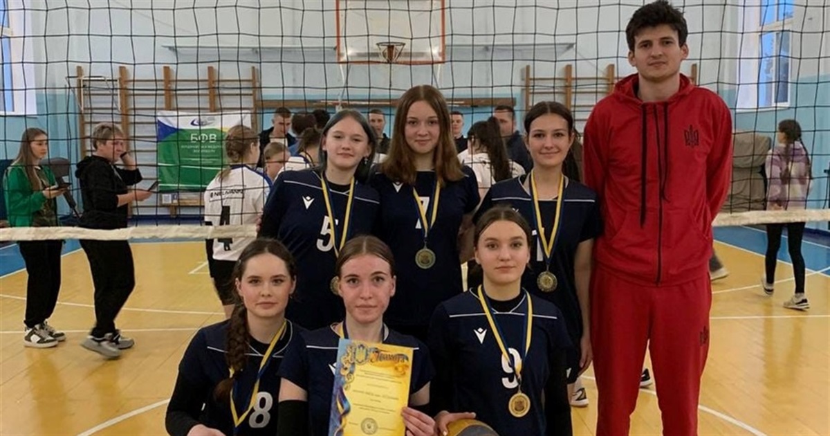 Волейболістки зі Звягеля стали чемпіонками Житомирської області