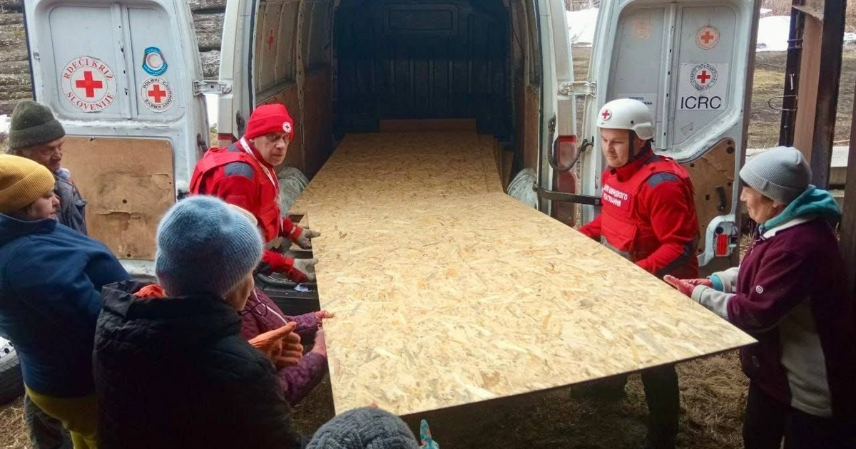 Ворожбянська громада отримала чергову допомогу від Товариства Червоного Хреста